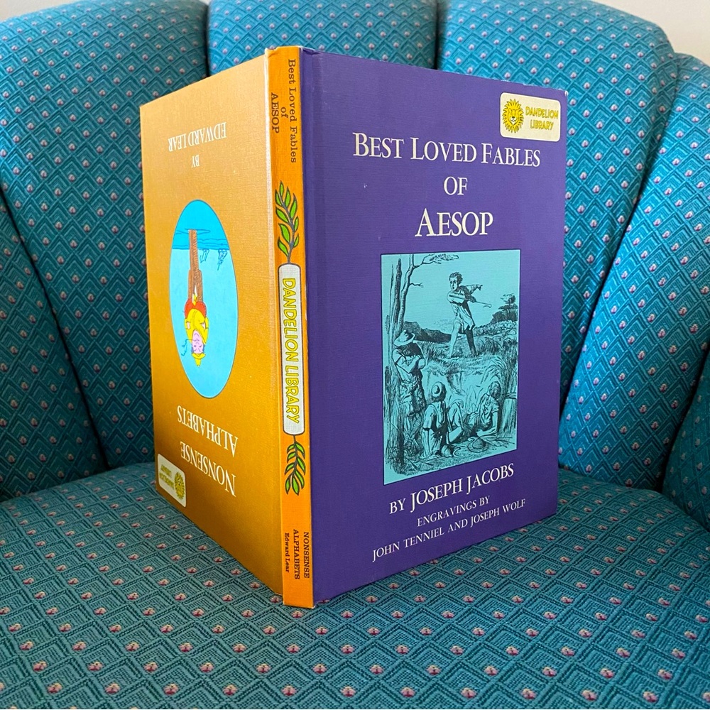 Dandelion Library Book; Best Loved Fables of Aesop & Nonsense Alphabets.
